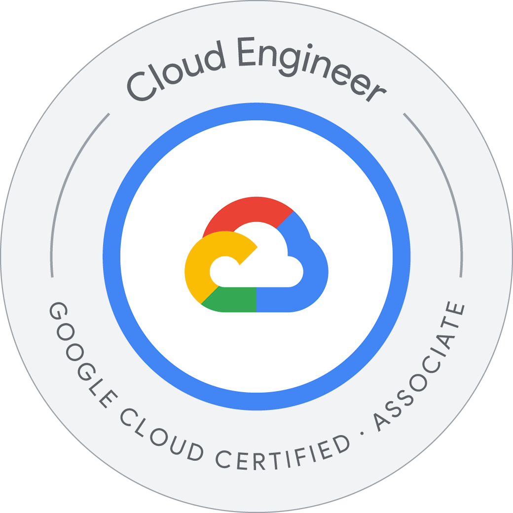 Google Cloud Certified Associate Cloud Engineer Badge